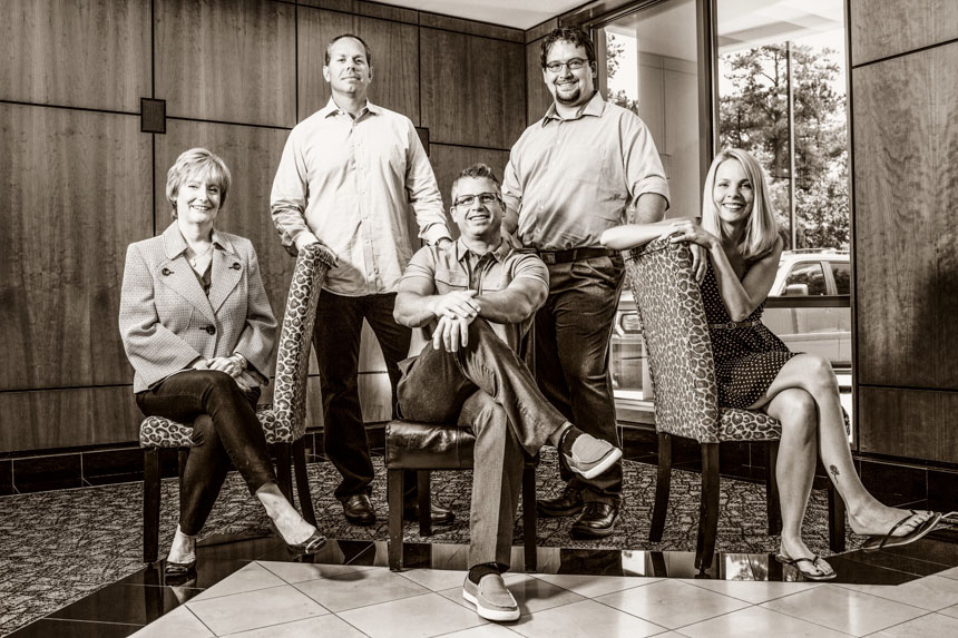 alercia group photo-commercial photographer raleigh