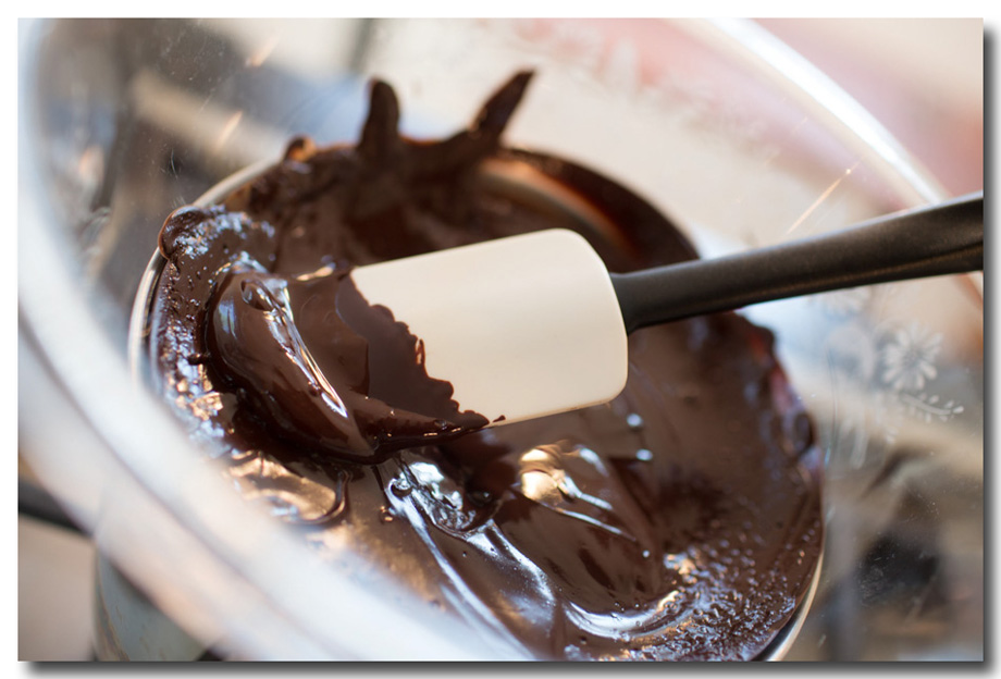 gluten free cookbook-crave bakery melted chocolate