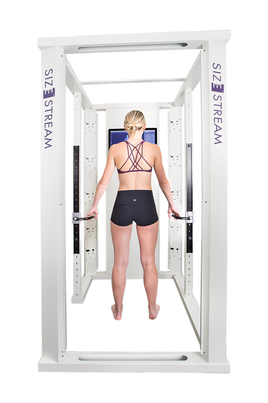 Product photographer in Raleigh, NC — 3D body scanning booth for fitness technology