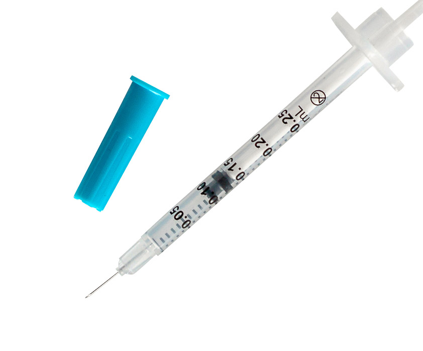 Product photographer in Raleigh, NC — precision medical syringe photography
